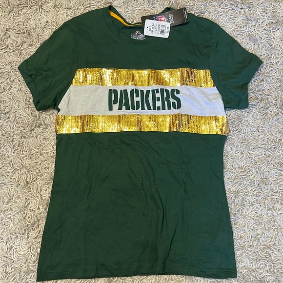 Women’s NWT Packers t-shirt size M medium. - Picture 2 of 3